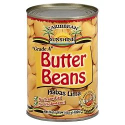 Caribbean Sunshine Butter Beans
