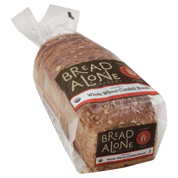 slide 1 of 1, Bread Alone Organic Whole Wheat Catskill, 22 oz
