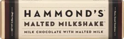 Hammond's Malted Milkshake Milk Chocolate Bar