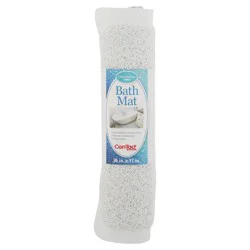 Con-Tact Decorative Grip-White Bath Mat 1 ea