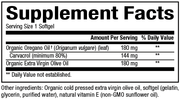 slide 2 of 2, Natural Factors Oil Of Oregano, 1 ct