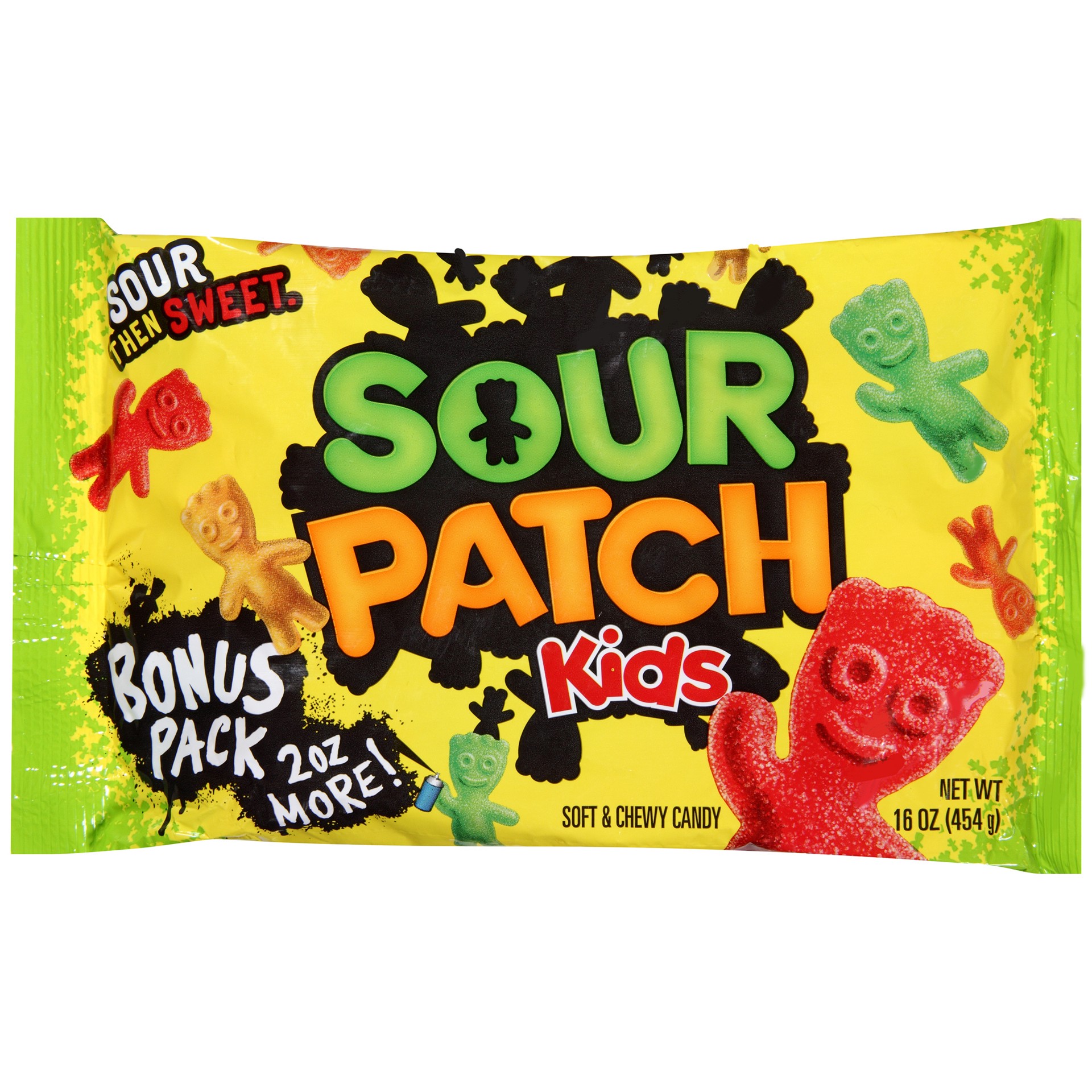 slide 1 of 5, 16Oz Sour Patch Kids Ldn Bag, 16 oz