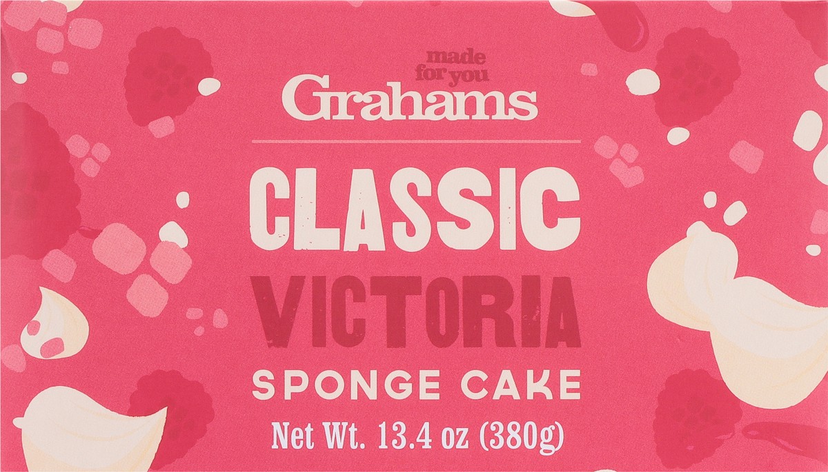 slide 12 of 12, Grahams Victoria Classic Sponge Cake 13.4 oz, 13.4 oz