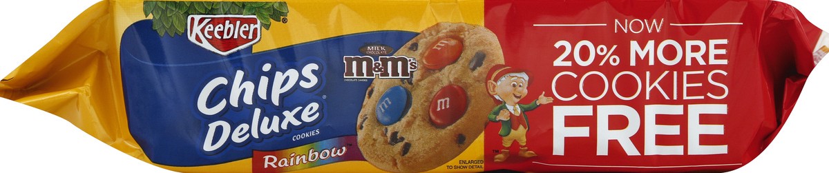 slide 4 of 6, Keebler Cookies Rainbow with M&Ms, 14.5 oz