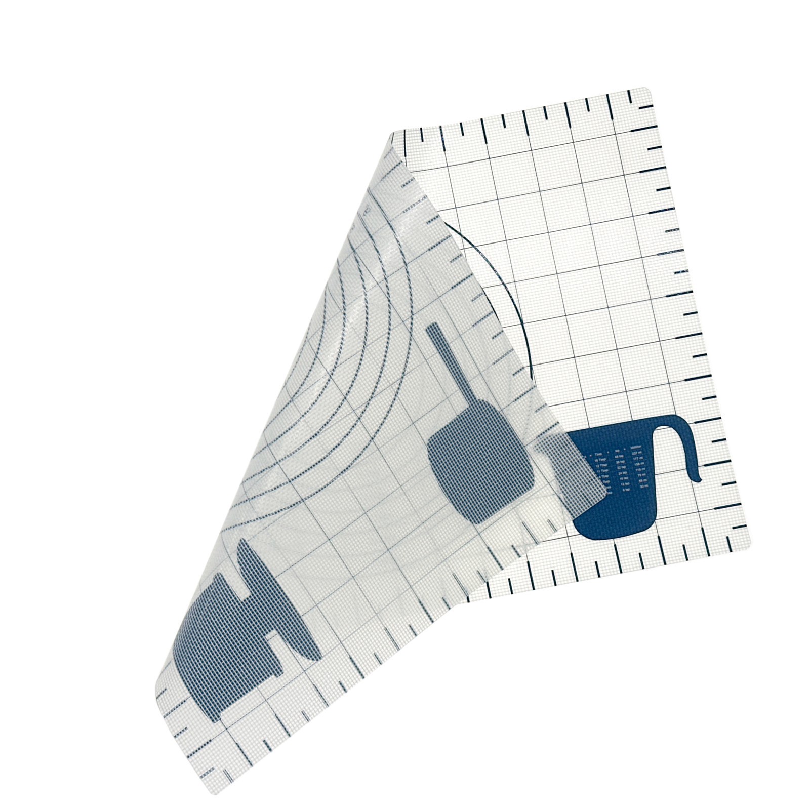 slide 2 of 3, 17" Blue Silicone Baking Mat By Makery, 11 in x 17 in