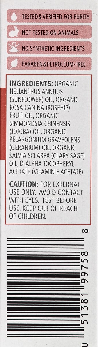 slide 5 of 5, Aura Cacia Auraca Face Oil Serumog2Rosehp, 1 ct