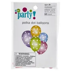 Meijer Balloons, Polka Dots