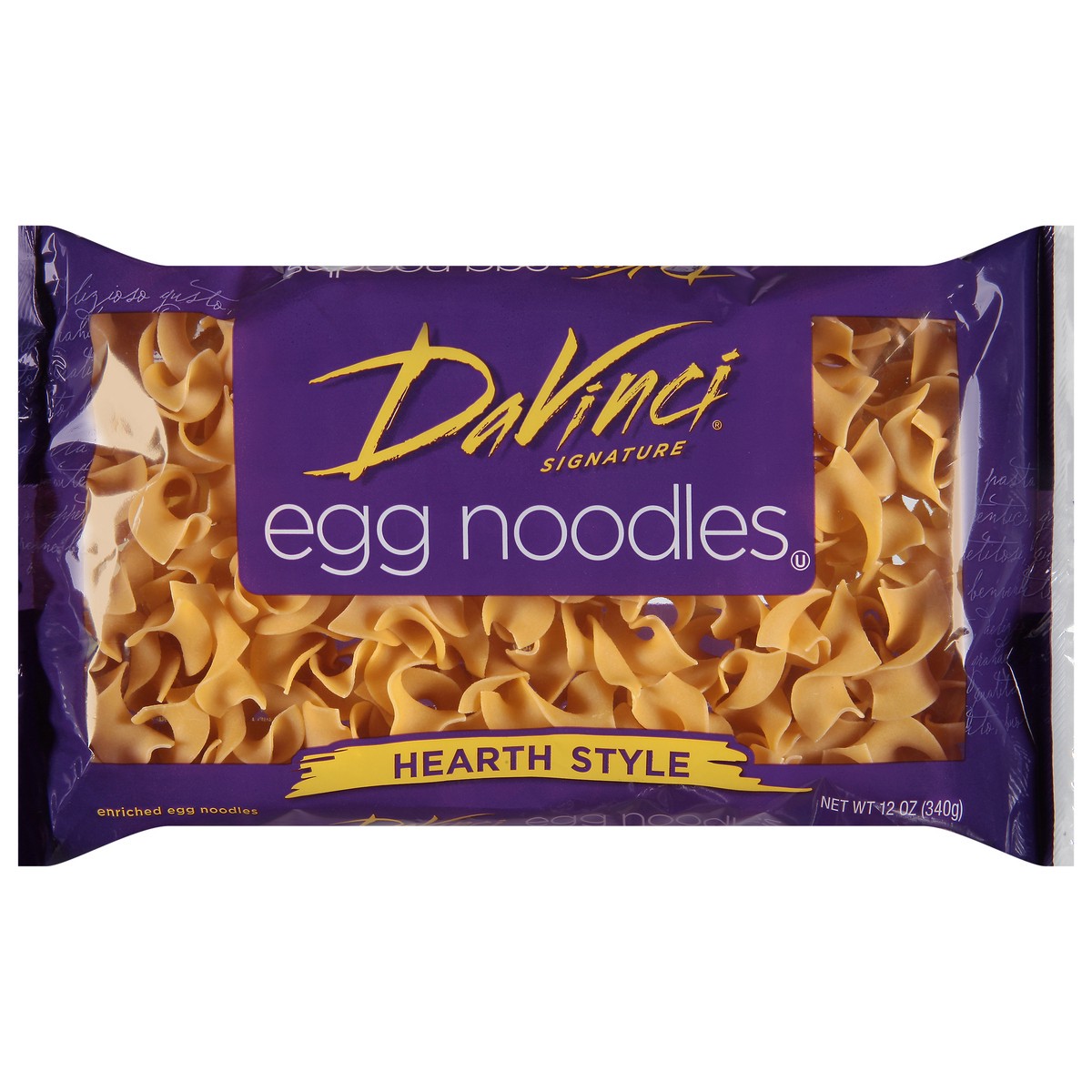 slide 1 of 9, DaVinci Davinici Hearth Egg Noodles, 12 oz