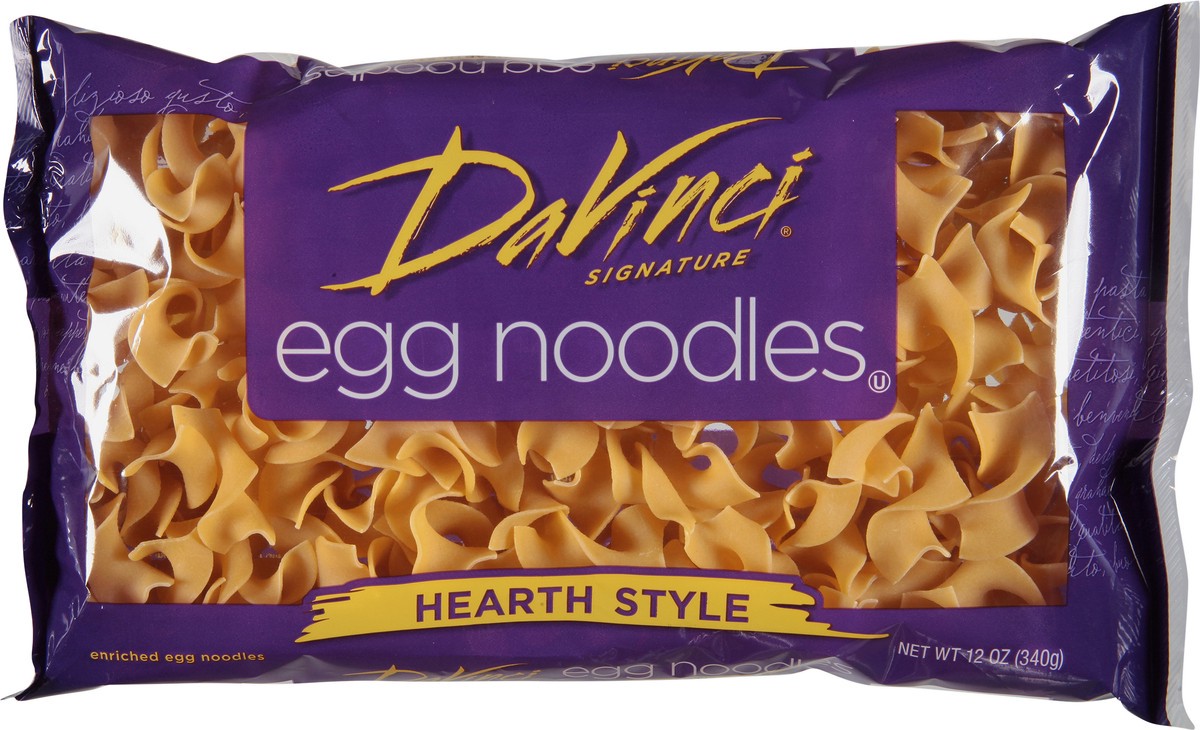 slide 6 of 9, DaVinci Davinici Hearth Egg Noodles, 12 oz