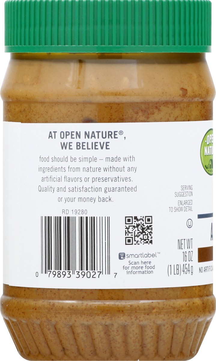 slide 6 of 12, Open Nature Almond Butter Crunchy - 16 Oz, 16 oz