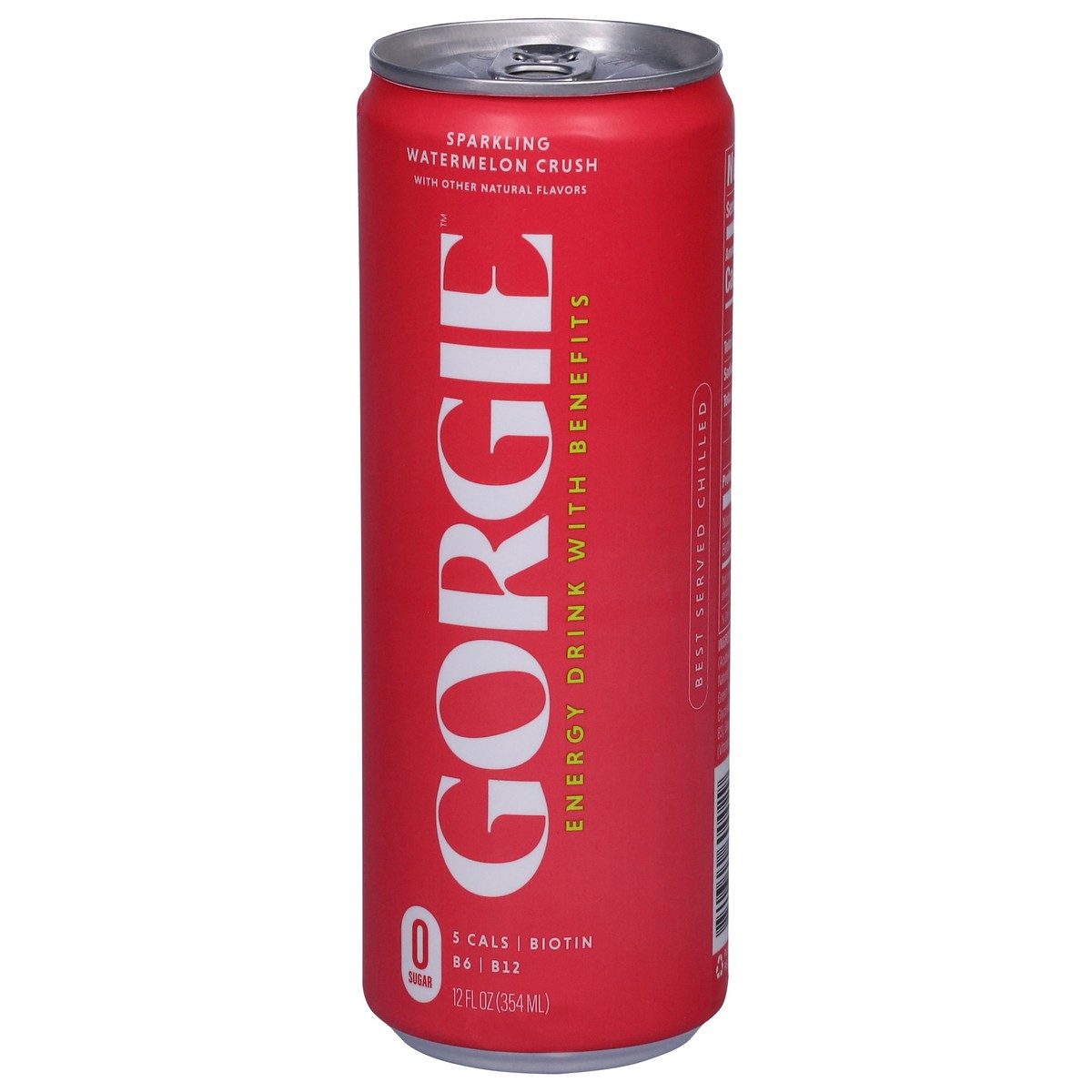 slide 11 of 13, Gorgie Sparkling Watermelon Crush Energy Drink with Benefits 12 fl oz, 12 oz