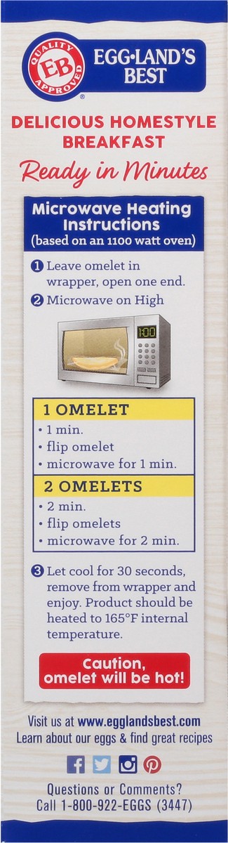 slide 7 of 9, Egglands Best Three Cheese Omelet, 7.8 oz