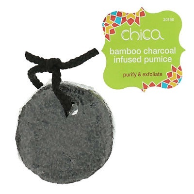 slide 1 of 1, Chica Bamboo Charcoal Pumice, 1 ct