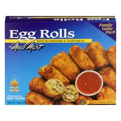 Meal Mart Egg Rolls With Mushrooms & Vegetables Family Pack