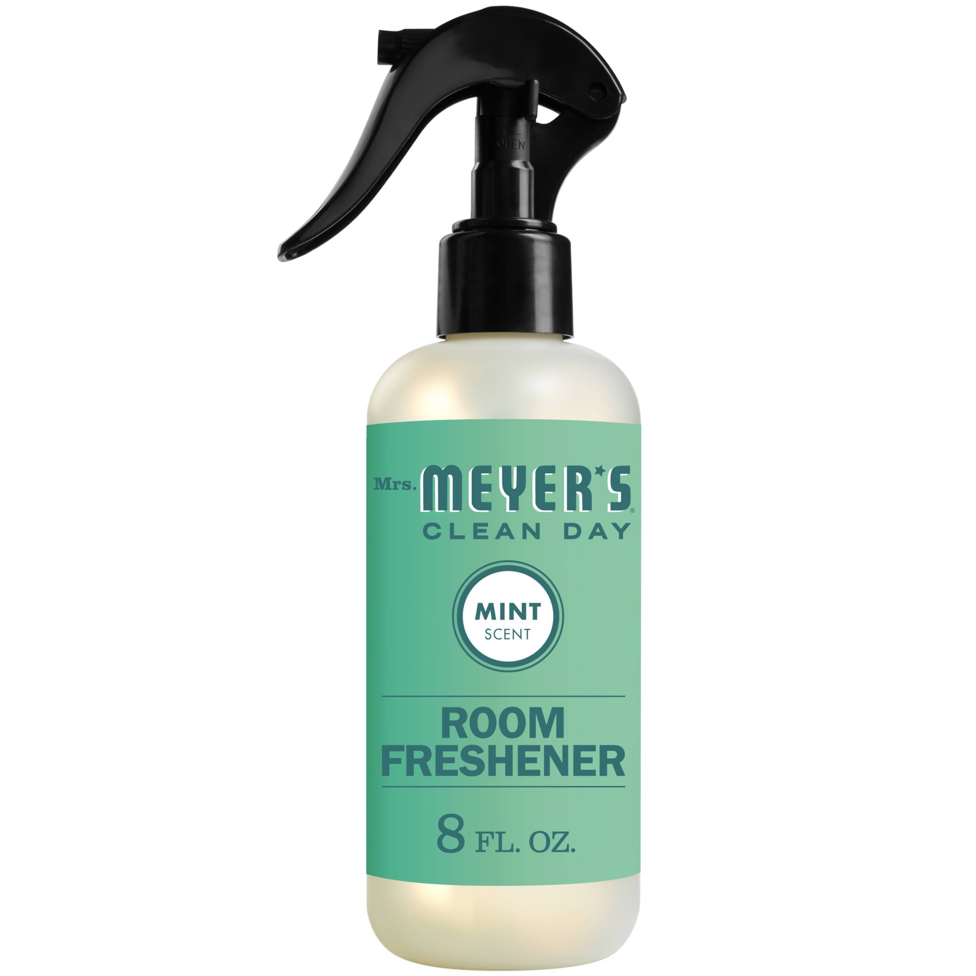 slide 1 of 21, Mrs. Meyer's Clean Day Mint Room Freshener Trigger Spray, 8 fl oz