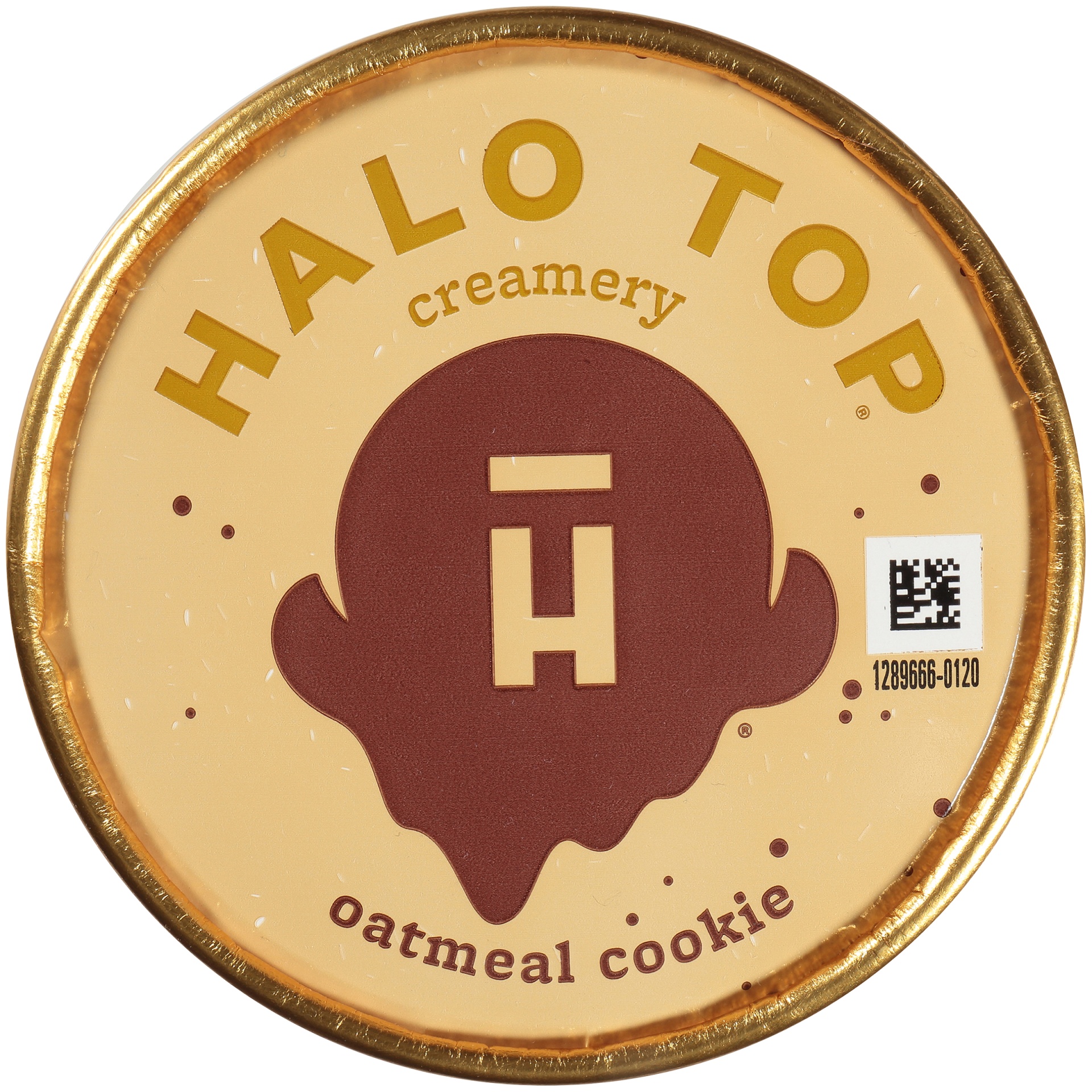slide 7 of 7, Halo Top Creamery Oatmeal Cookie Ice Cream, 16 oz