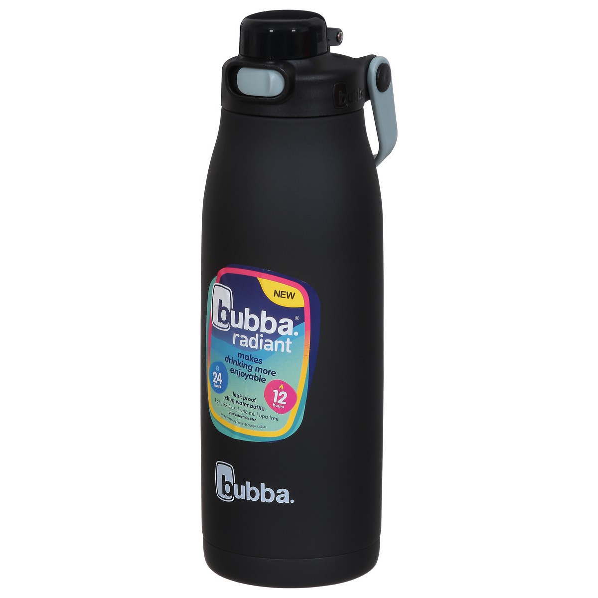 slide 3 of 9, bubba Radiant 32 Fluid Ounces Leak Proof Chug Water Bottle 1 ea, 32 oz