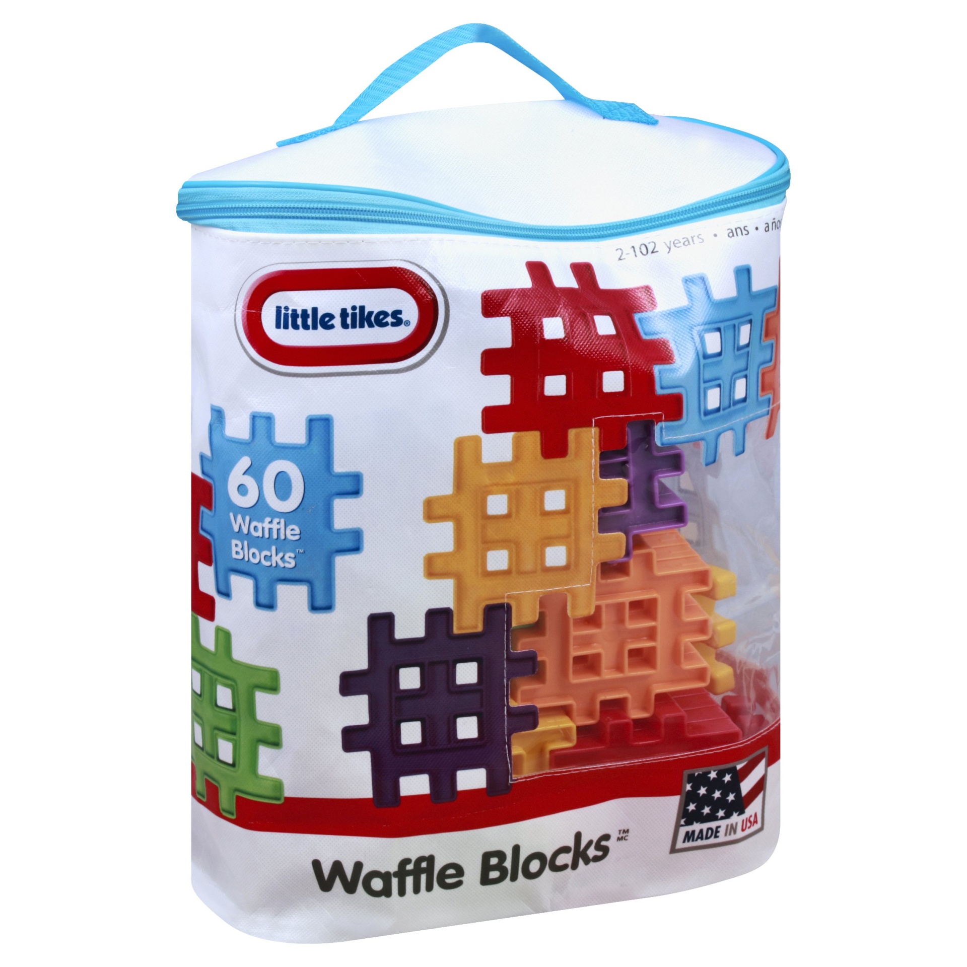 slide 1 of 1, Little Tikes Waffle Blocks, 60 ct