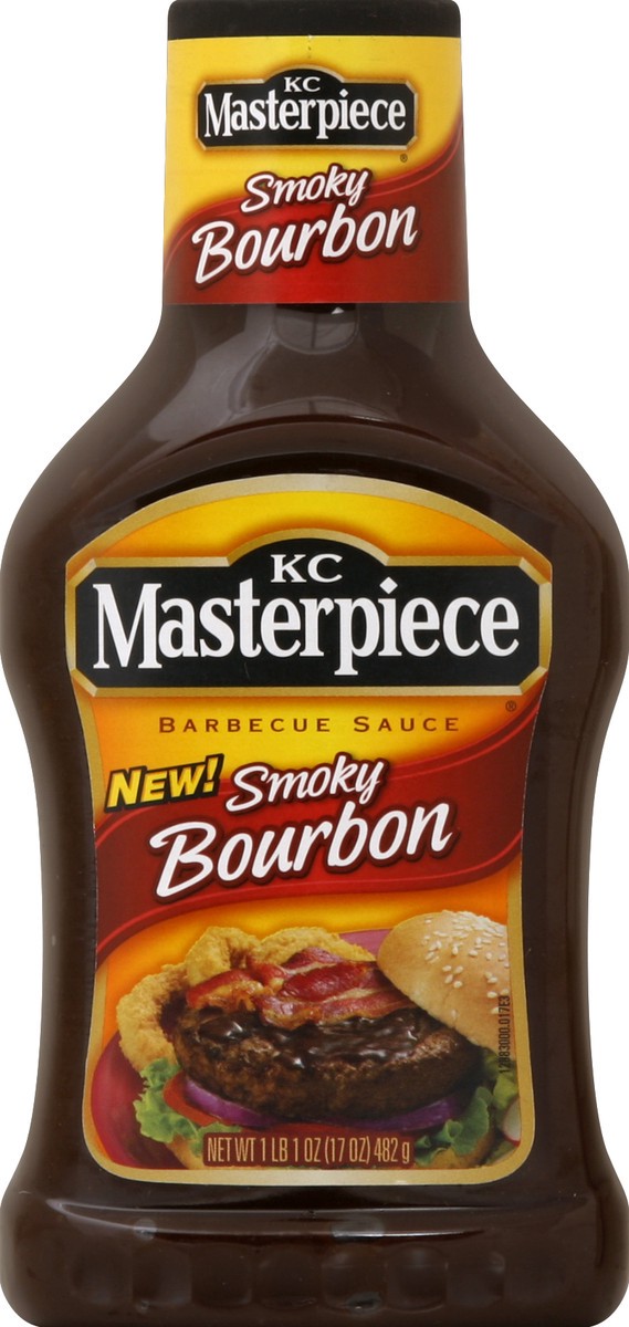 slide 2 of 2, KC Masterpiece Kentucky Bourbon Barbecue Sauce, 17 Ounces, 17 fl oz