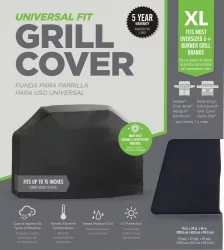 Mr. Bar-B-Q Grill Cover - Black