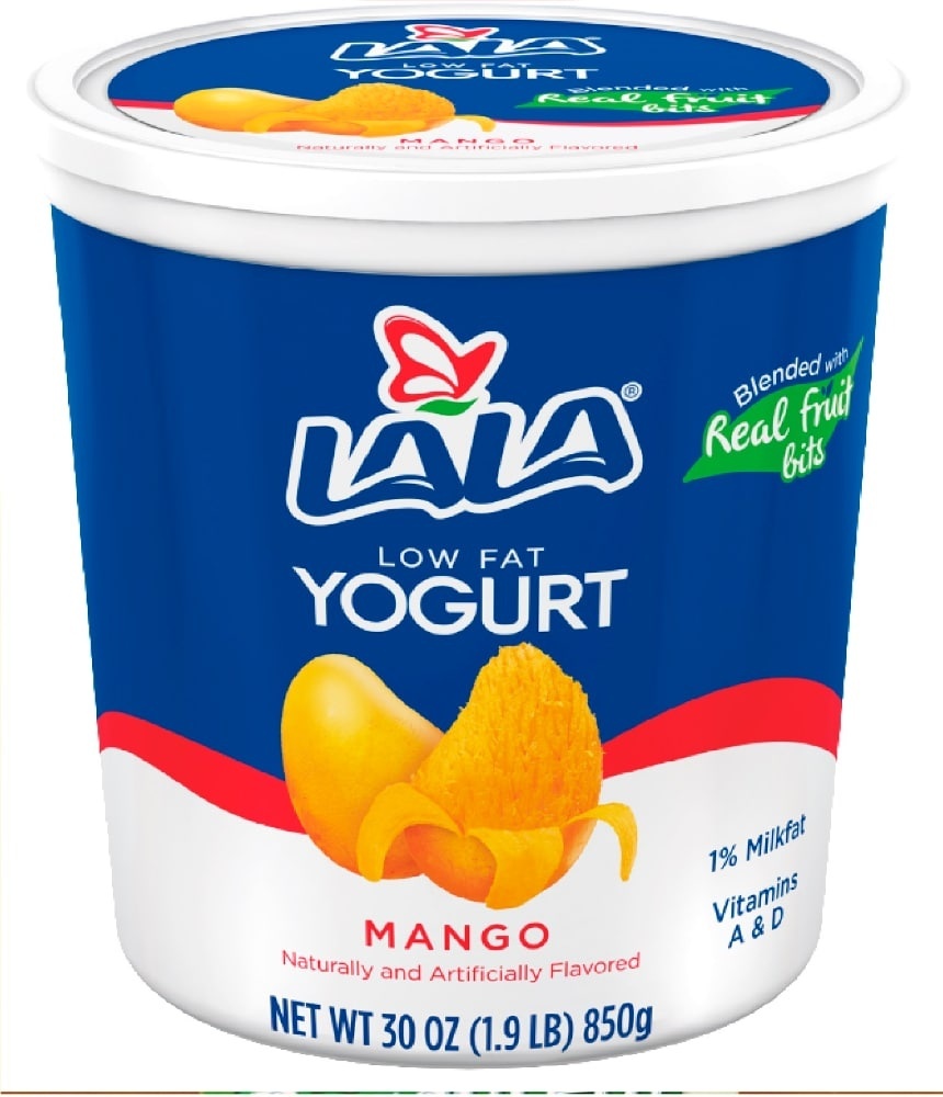 slide 1 of 1, Lala Mango 30Oz Blend Yogurt, 30 oz