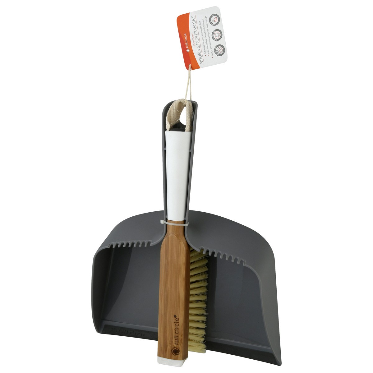 slide 3 of 9, Full Circle Clean Team Brush & Dustpan 1 ea, 1 ea