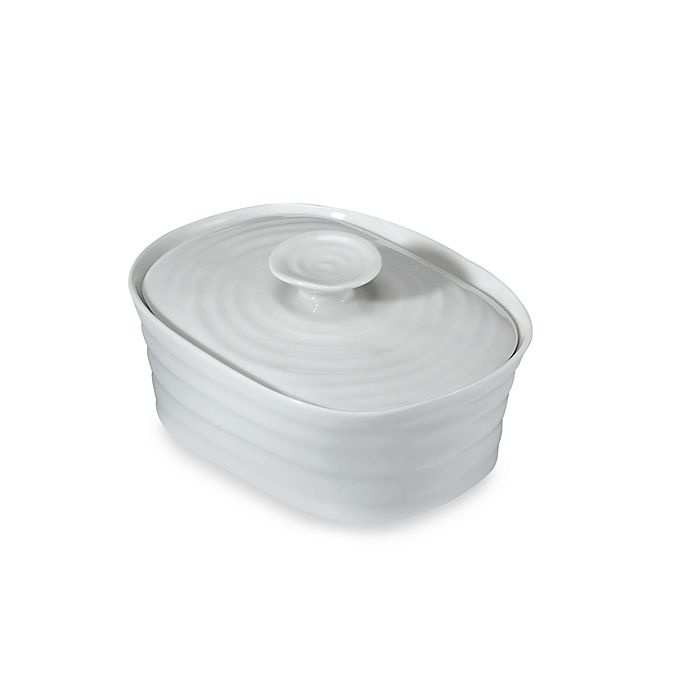 slide 1 of 1, Sophie Conran for Portmeirion Covered Butter Dish - White, 1 ct