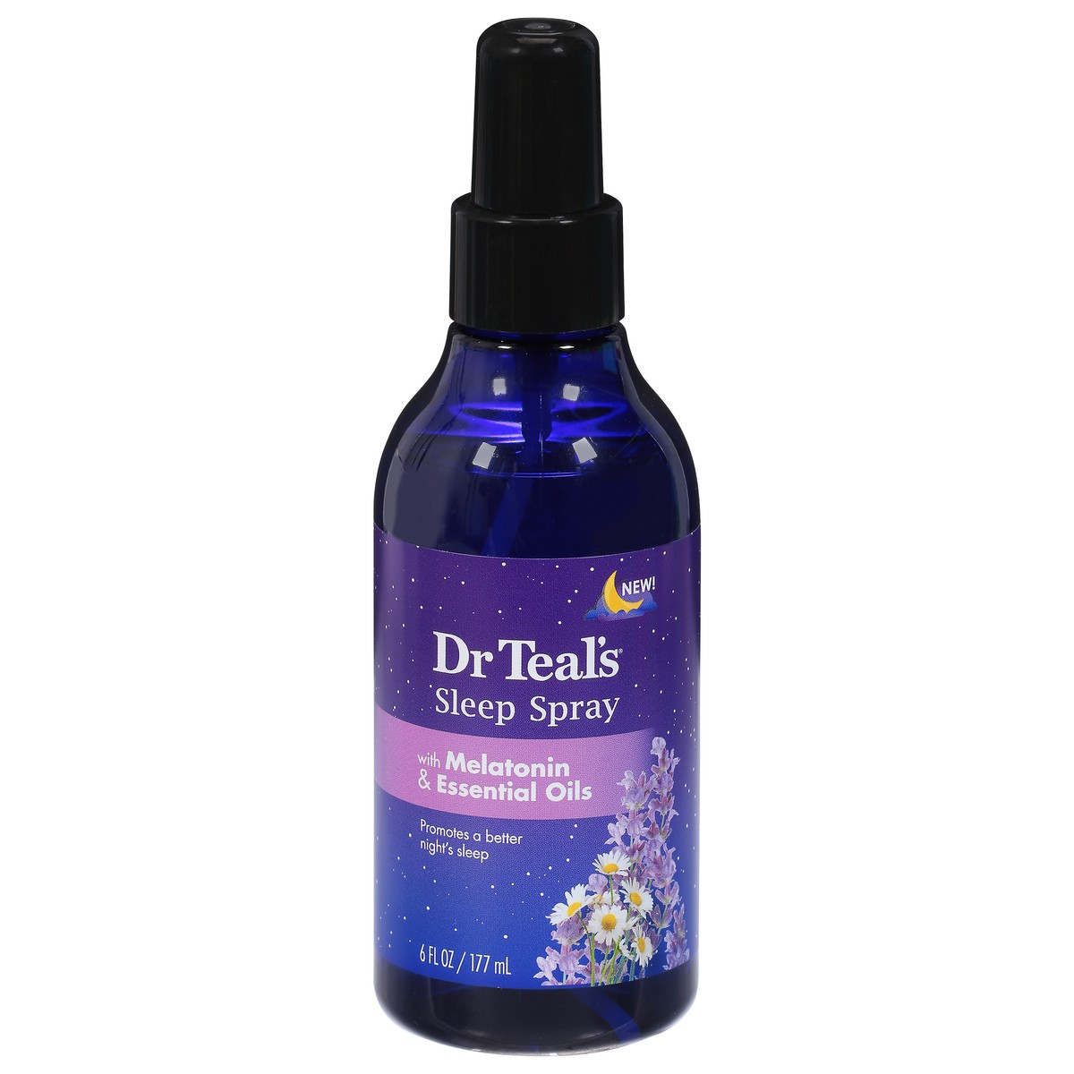 slide 1 of 9, Dr. Teal's Sleep Spray With Melatonin, 6 oz