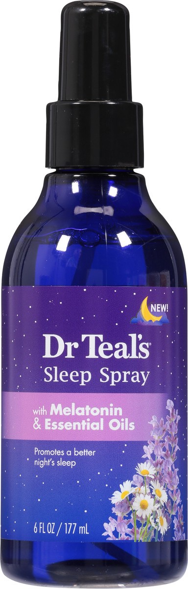 slide 4 of 9, Dr. Teal's Sleep Spray With Melatonin, 6 oz