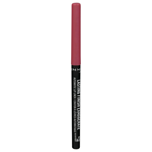 slide 1 of 1, Rimmel London Lip Liner, Automatic, Lasting Finish Exaggerate, Pink Enchantment 070, 0.01 oz