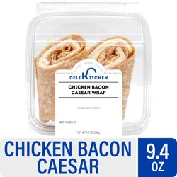 Deli Kitchen Chicken Bacon Caesar Wrap
