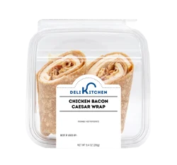 Deli Kitchen Chicken Bacon Caesar Wrap