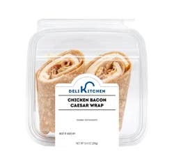 Deli Kitchen Chicken Bacon Caesar Wrap