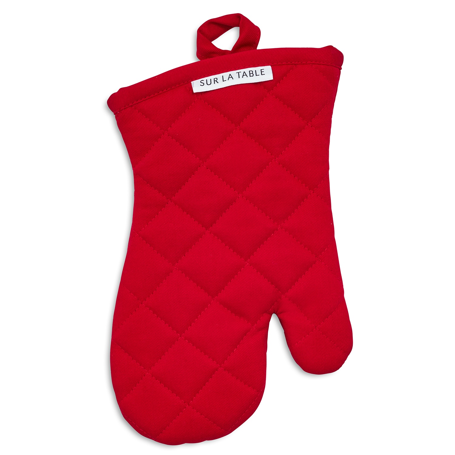 slide 1 of 1, Sur La Table Red Classic Oven Mitt, 1 ct