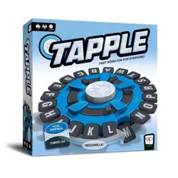The Op Games TAPPLE Word Game | Fast-Paced Family Board Game | Choose a Category & Race Against the Timer to be the Last Player | Learning Game Great for All Ages