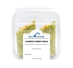 Deli Kitchen Caprese Turkey Wrap