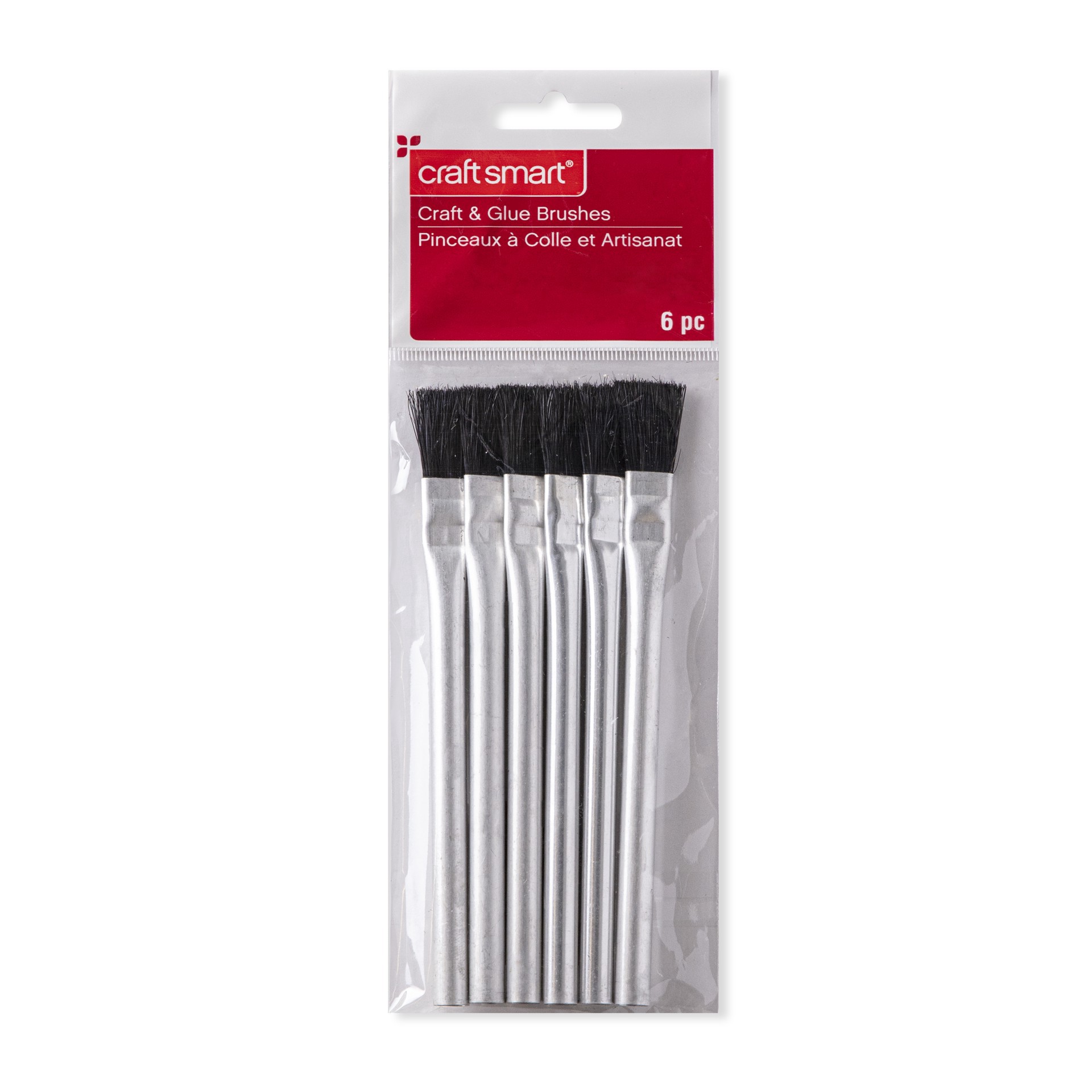 slide 2 of 4, Craft Smart Acid And Glue Brush Pack, 6 Pc, 1 ct