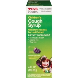 slide 1 of 1, CVS Health Children's Cough Syrup, 4 oz