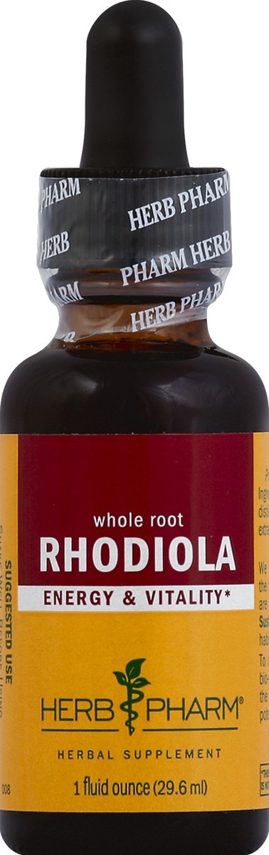 slide 1 of 3, Herb Pharm Rhodiola 1 oz, 1 oz