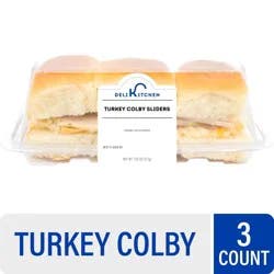 Deli Kitchen Turkey Colby Sliders