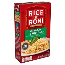 Rice-A-Roni Rice Pasta Cheddar Broccoli Flavor 6.5 Oz
