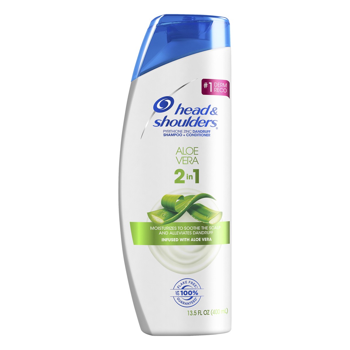 slide 1 of 3, Head & Shoulders Aloe Vera 2 in 1 Shampoo + Conditioner 13.5 oz, 13.5 fl oz