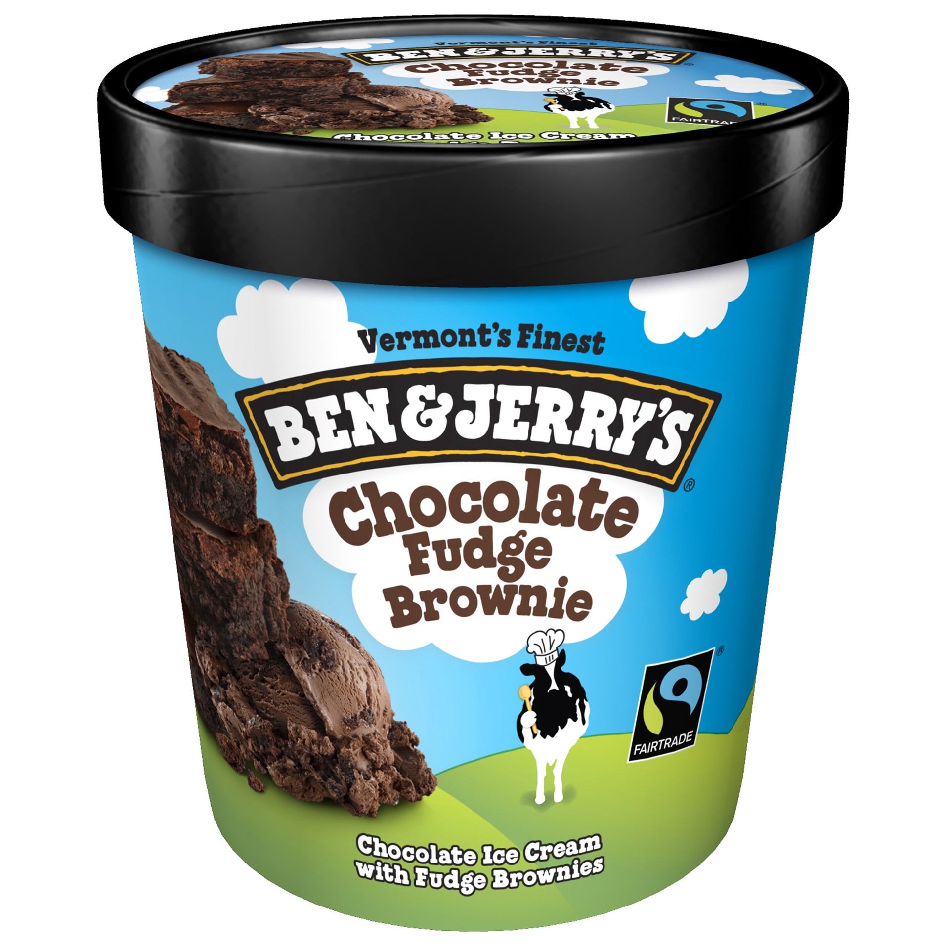 slide 1 of 4, Ben & Jerry's Ice Cream Chocolate Fudge Brownie, 16 oz, 16 oz