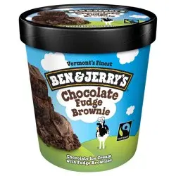 Ben & Jerry's Ice Cream Chocolate Fudge Brownie, 16 oz