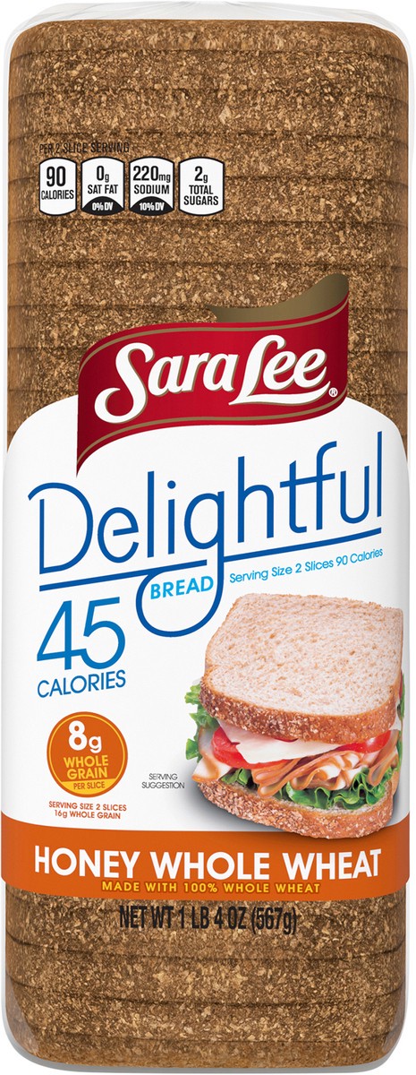 Sara Lee 100% Whole Wheat Bread, 20 oz