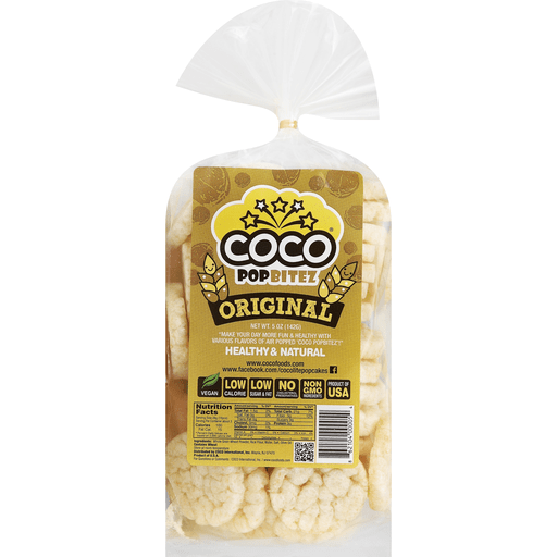 slide 1 of 1, Coco Pop Bitez Original Vegan Bag, 5 oz