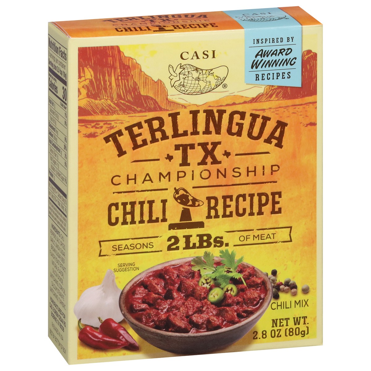 slide 8 of 12, Casi Terlingua Chili Mix 2.8 oz, 2.8 oz