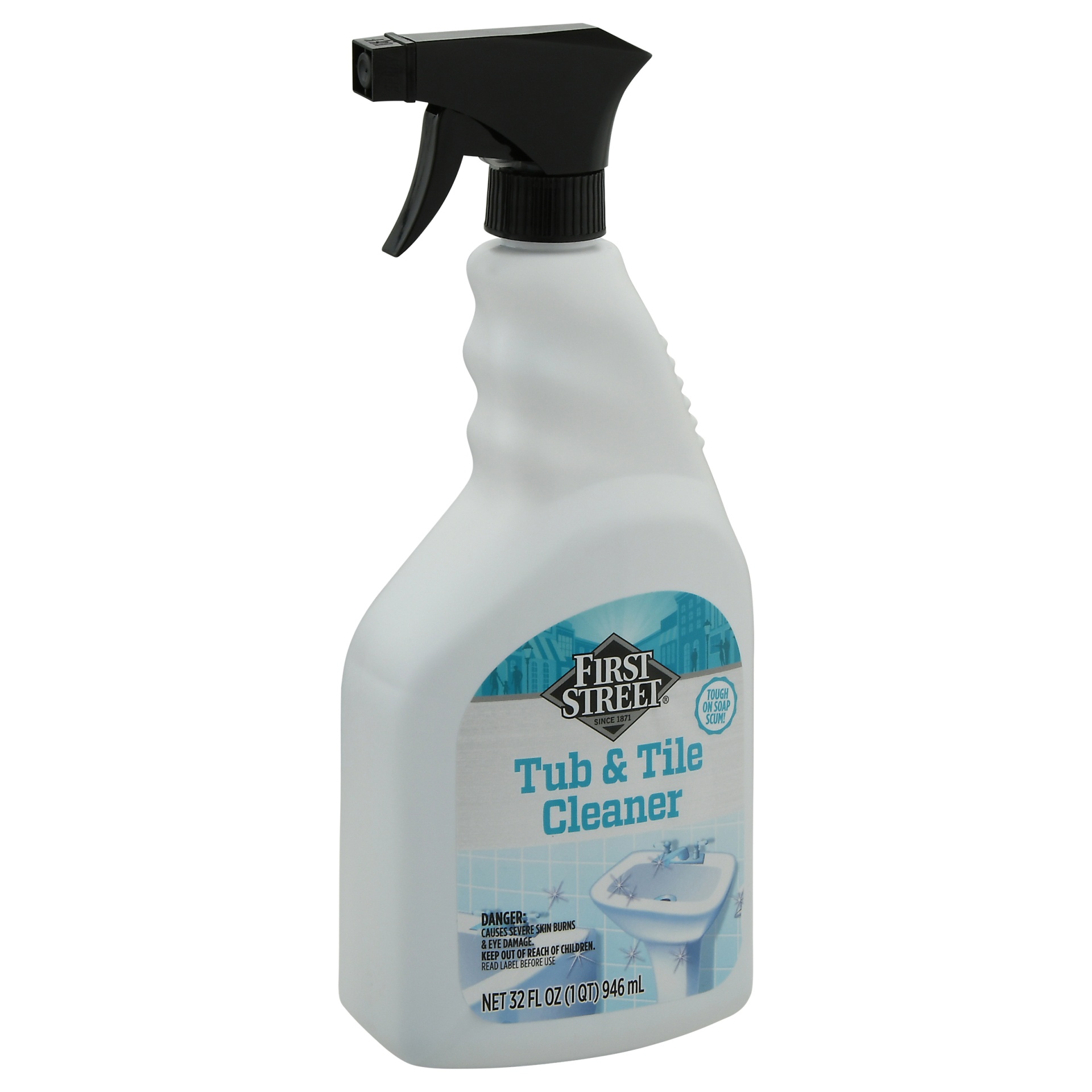 slide 4 of 5, First Street Tub And Tile Cleaner, 32 oz