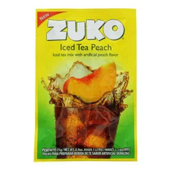 Zuko Peach Iced Tea Drink Mix - 0.9 oz
