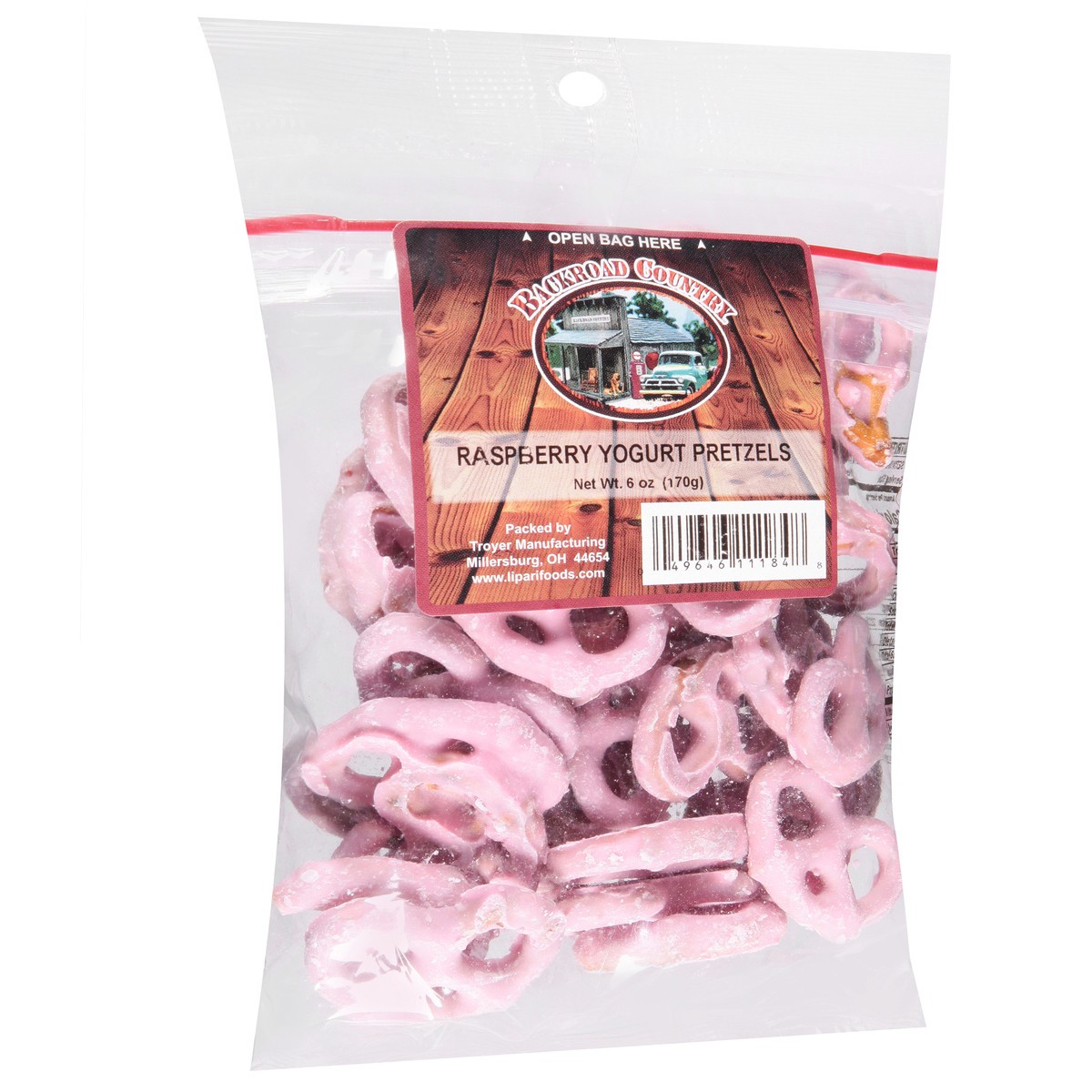 slide 6 of 9, Backroad Country Raspberry Yogurt Pretzels 6 oz, 6 oz